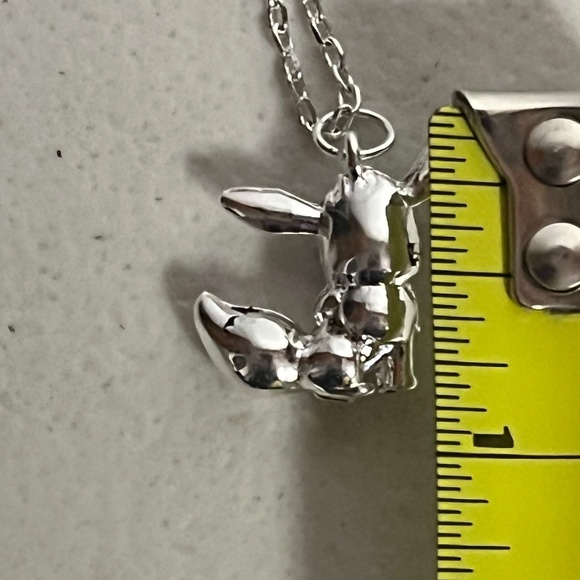 Evee Pokemon Charm Pendant Adjustable Necklace Anime Chain Jewelry Pokie Silver - Picture 7 of 8